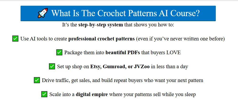 Crochet Patterns AI Review